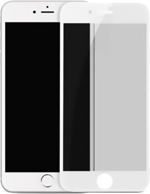 Защитное стекло Baseus Soft edge Anti-peeping для iPhone 8 Белое - Изображение 36492
