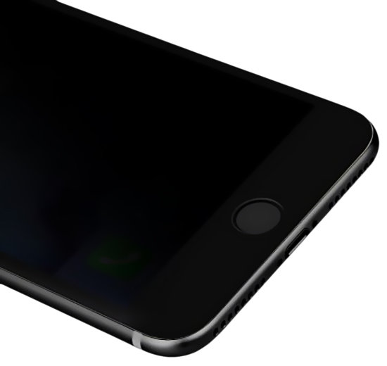 Защитное стекло Baseus Soft edge Anti-peeping для iPhone 7 Plus Черное - Изображение 36812