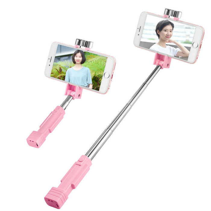 Монопод для селфи Hoco Selfie Stick K4 для смартфонов Розовый - Изображение 41540