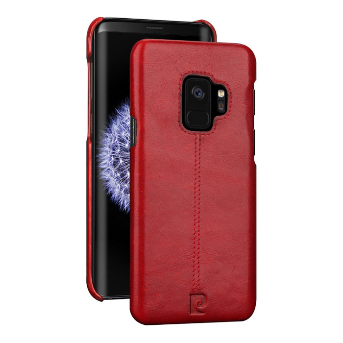 Чехол накладка Pierre Cardin Premium для Samsung Galaxy S9 Красный - Изображение 60087