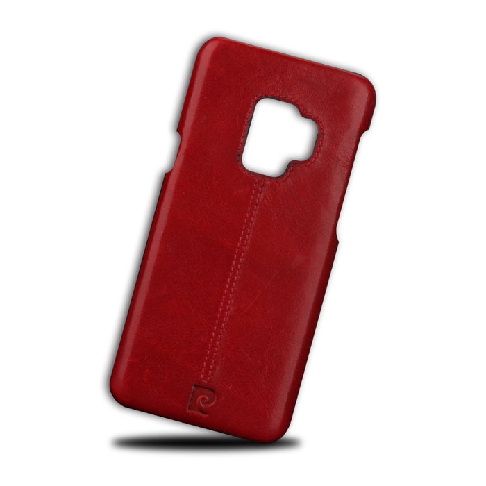Чехол накладка Pierre Cardin Premium для Samsung Galaxy S9 Красный - Изображение 60089