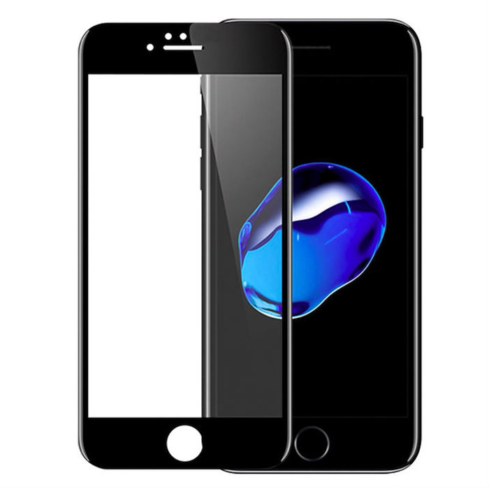 Защитное стекло Baseus Edge 0.3mm Tempered Glass для iPhone 7 Черное - Изображение 115979