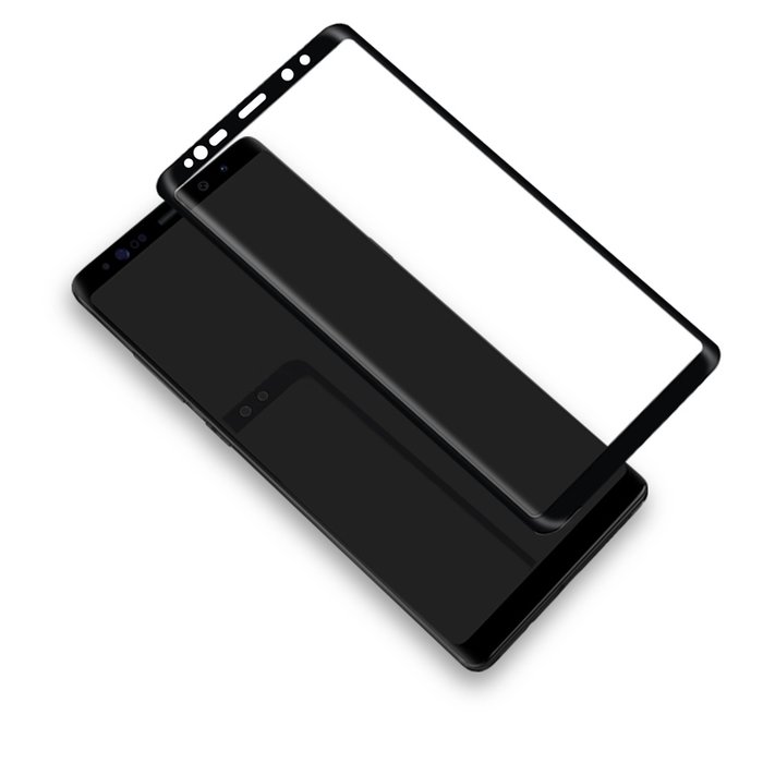 Защитное стекло Monarch 6D для Samsung Galaxy Note 9 Черное - Изображение 109974