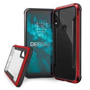 Противоударный чехол X-Doria Defense Shield для Huawei P20 Красный