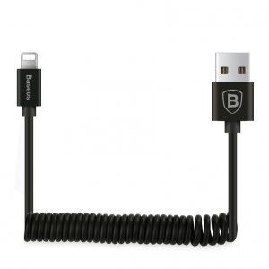 Кабель Baseus Elastic Data Cable USB - Lightning 160см для iPhone Черный