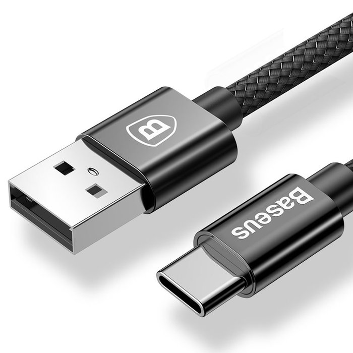 Автомобильная зарядка для телефона в прикуриватель Baseus Small Screw 3.4A Dual-USB Type-C Car Charging Set Черная - Изображение 61844