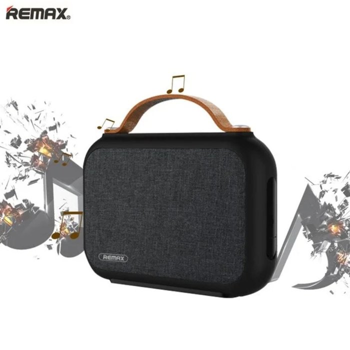 Портативная Bluetooth колонка Remax RB-M17 Черная - Изображение 62676