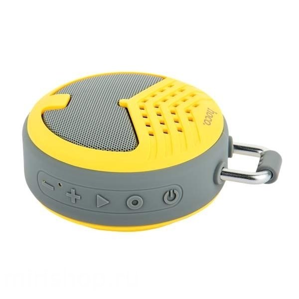 Портативная Bluetooth колонка с флешкой Hoco BS17 Желтая - Изображение 63709