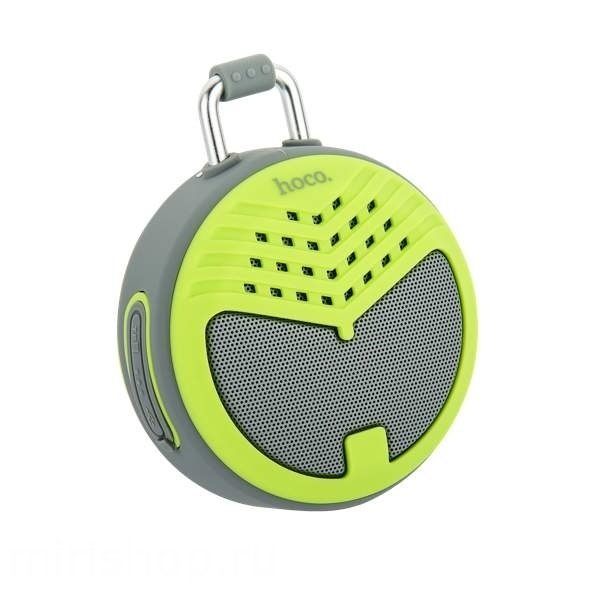 Портативная Bluetooth колонка с флешкой Hoco BS17 Зеленая - Изображение 63775