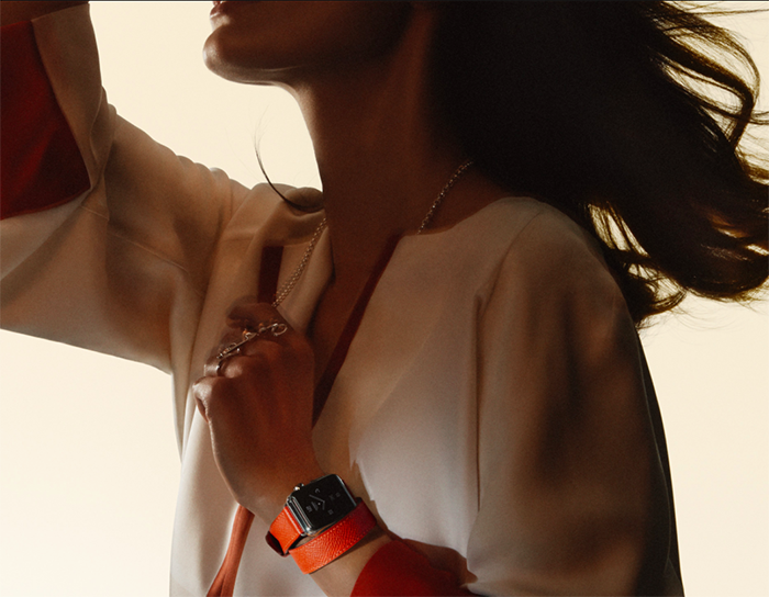 Ремешок кожаный HM Style Double Tour для Apple Watch 1 / 2 / 3 / 4 (42mm) Оранжевый - Изображение 119414