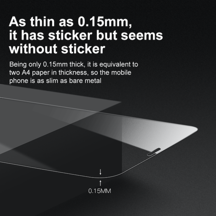 Защитное стекло Baseus Ultra Slim Tempered 0.15mm для iPhone X Прозрачное - Изображение 36222