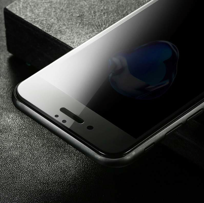 Защитное стекло Baseus Soft edge Anti-peeping для iPhone 8 Черное - Изображение 36472