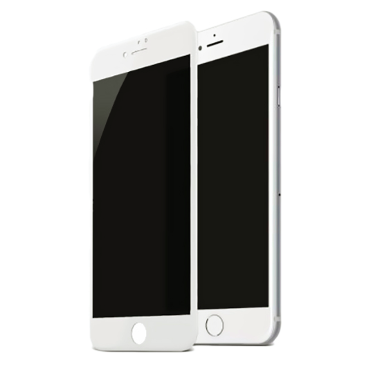 Защитное стекло Baseus Soft edge Anti-peeping для iPhone 8 Белое - Изображение 36486