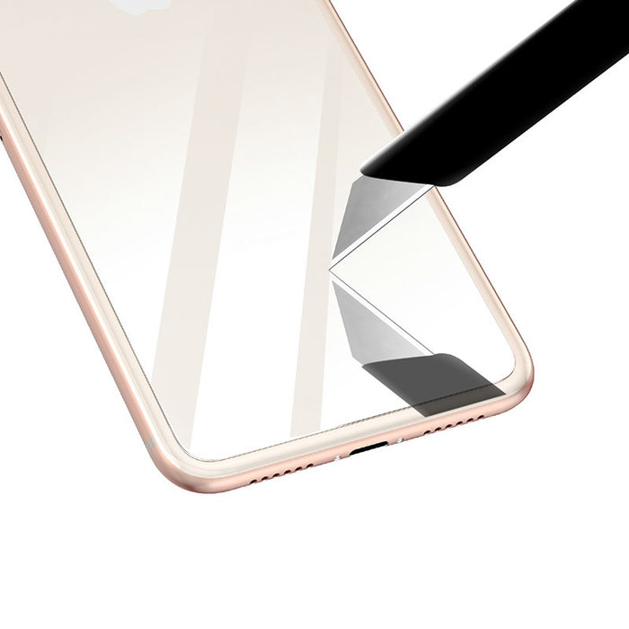 Защитное стекло Baseus Back Glass Film 0.3мм для iPhone 8 Plus Прозрачное - Изображение 36540