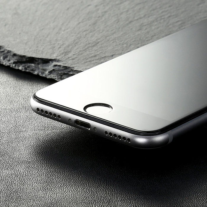 Защитное стекло Baseus 0.2mm Tempered Glass для iPhone 7 Plus Черное - Изображение 36650