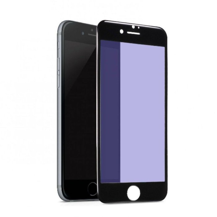 Защитное стекло Baseus Anti-bluelight 0.2mm Tempered Glass для iPhone 8 Plus Черное - Изображение 36734