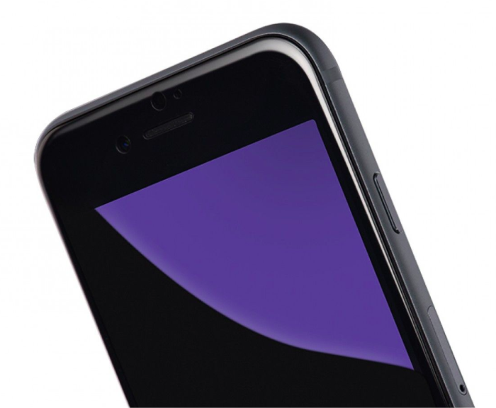 Защитное стекло Baseus Anti-bluelight 0.2mm Tempered Glass для iPhone 8 Plus Черное - Изображение 36738