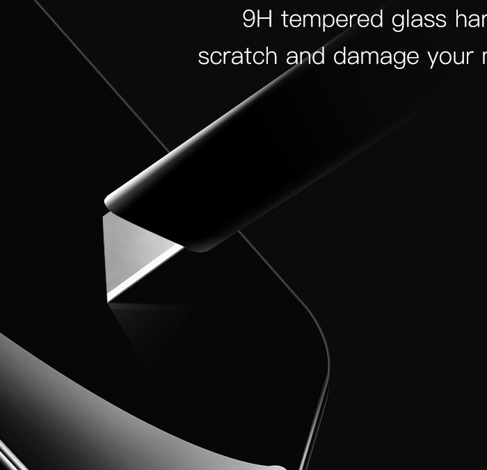 Защитное стекло Baseus 3D Silk-Screen Back для iPhone 7 Plus Черное - Изображение 36904