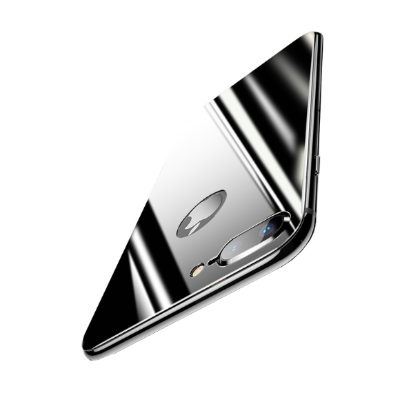 Защитное стекло Baseus 4D Tempered Back Glass для iPhone 8 Plus Темно-серое - Изображение 36962