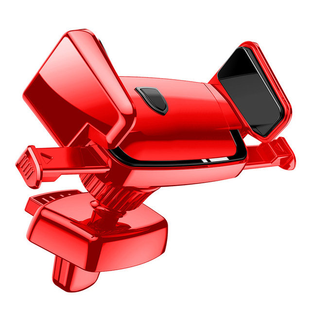 Автомобильный держатель для телефона Baseus Robot Air Vent Car Mount Красный - Изображение 37042