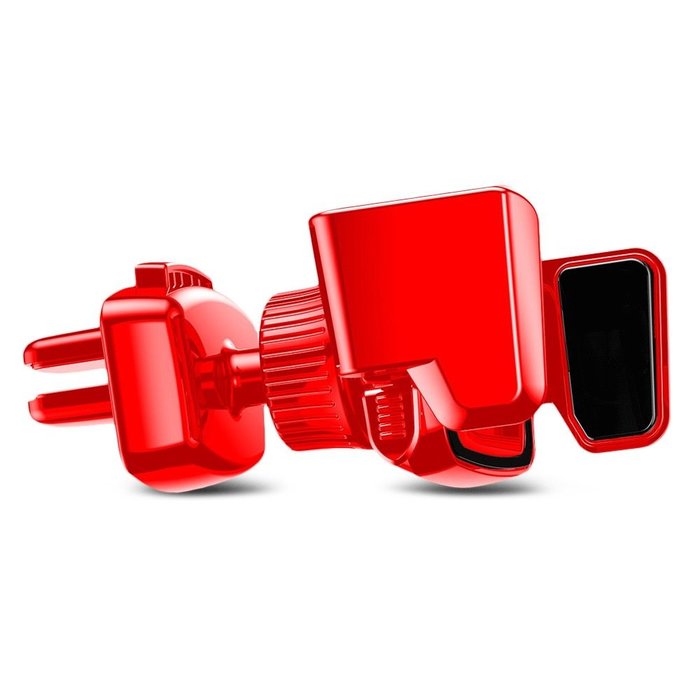 Автомобильный держатель для телефона Baseus Robot Air Vent Car Mount Красный - Изображение 37044