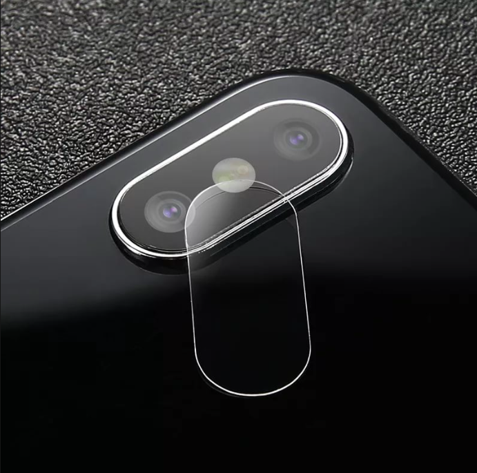 Защитное стекло Baseus Camera Tempered Glass для iPhone X Прозрачное - Изображение 37098