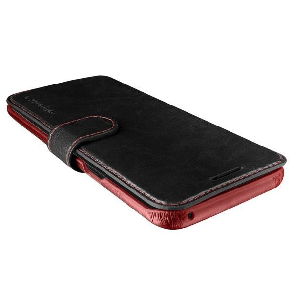 Кожаный чехол книжка VRS Design Layered Dandy для Samsung Galaxy S8 Черный - Изображение 6945