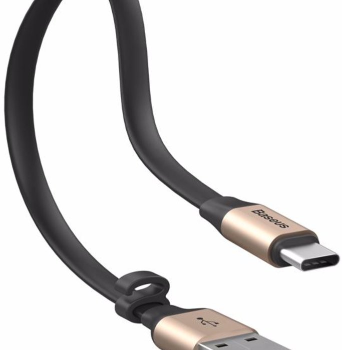 Кабель Baseus Nimble USB Type-C 23 см Золотой - Изображение 38380