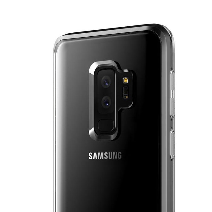 Чехол накладка VRS Design Crystal Bumper для Samsung Galaxy S9 Plus Черный - Изображение 38484