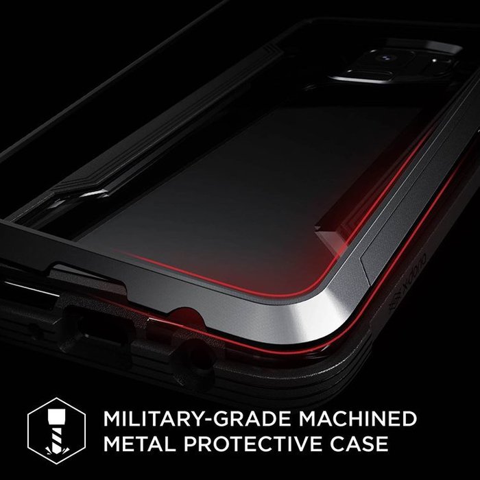 Противоударный чехол накладка X-Doria Defense Shield для Samsung Galaxy S9 Plus Розовый - Изображение 38532