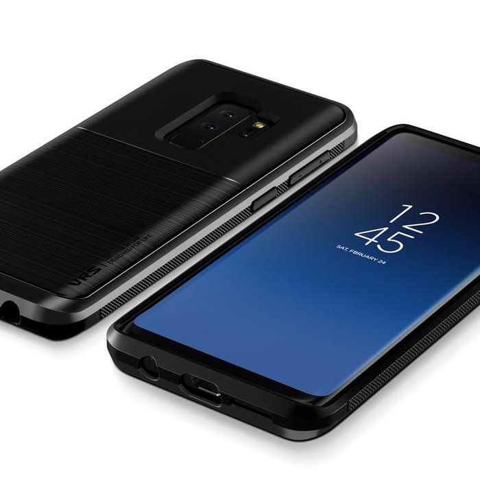 Чехол накладка VRS Design High Pro Shield для Samsung Galaxy S9 Plus Черный - Изображение 38608