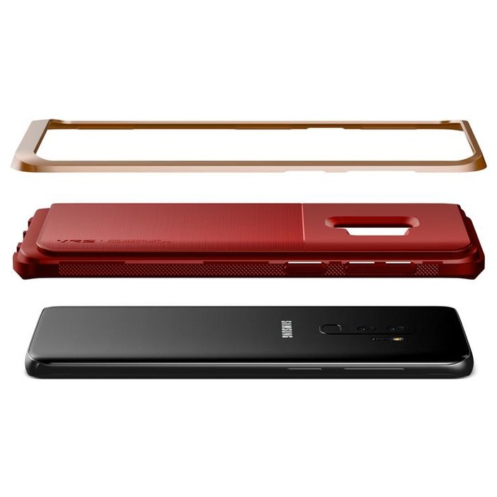 Чехол накладка VRS Design High Pro Shield для Samsung Galaxy S9 Plus Красный - Изображение 38630