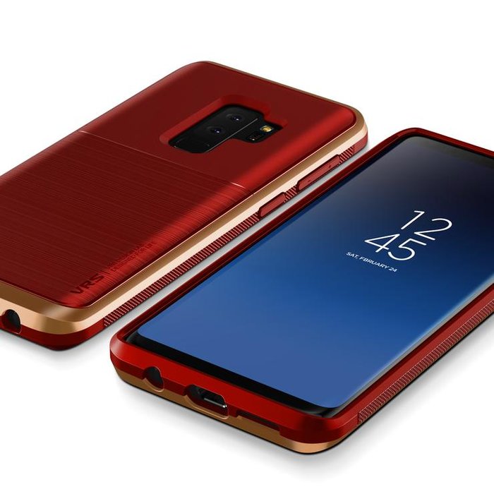 Чехол накладка VRS Design High Pro Shield для Samsung Galaxy S9 Plus Красный - Изображение 38640