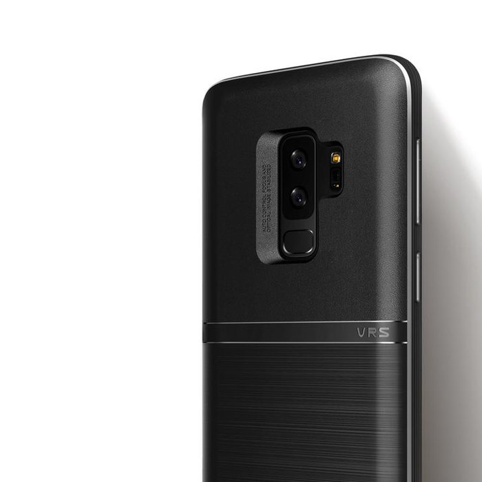 Чехол накладка VRS Design Single Fit для Samsung Galaxy S9 Plus Черный - Изображение 38662