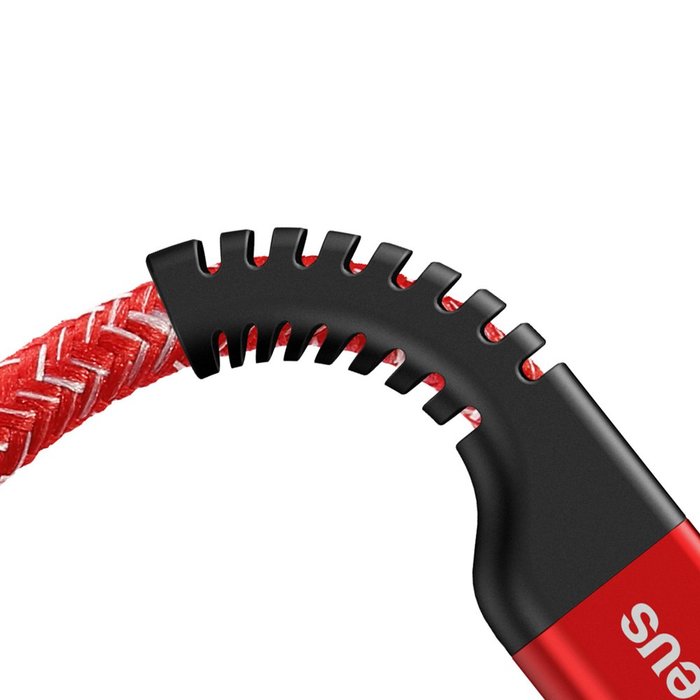 Кабель Baseus Confidant Anti-break 1м USB Type-C Красный - Изображение 38796