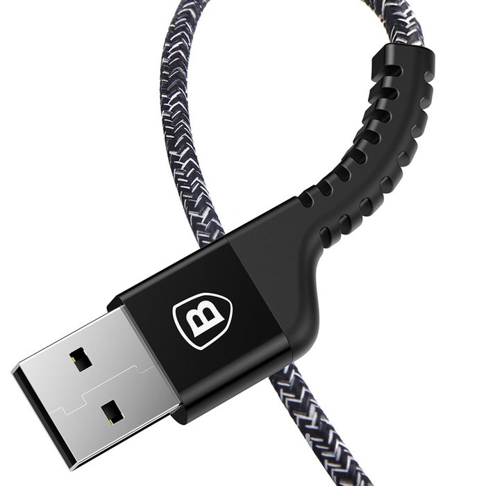 Кабель Baseus Confidant Anti-break 1м USB Type-C Черный - Изображение 39196
