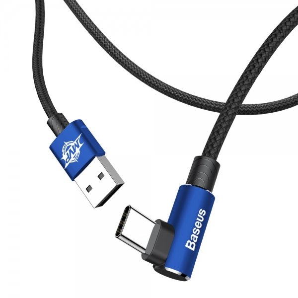 Кабель Baseus MVP Elbow 2м USB Type-C Синий - Изображение 39010