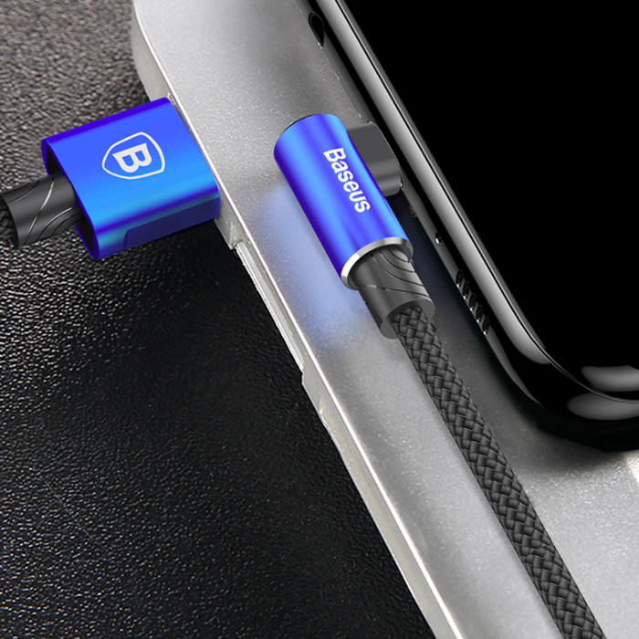 Кабель Baseus MVP Elbow 2м USB Type-C Синий - Изображение 39038