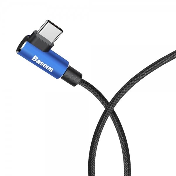 Кабель Baseus MVP Elbow 1м USB Type-C Синий - Изображение 39050