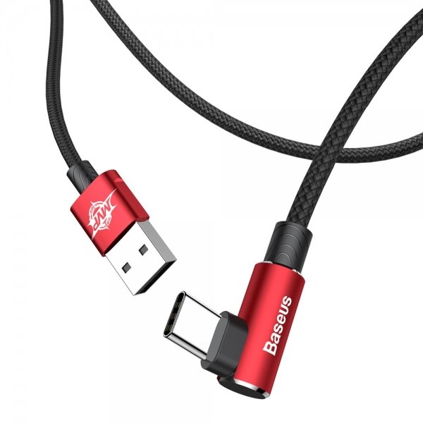 Кабель Baseus MVP Elbow 1м USB Type-C Красный - Изображение 39086