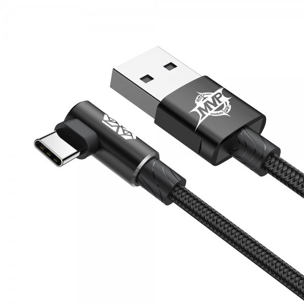 Кабель Baseus MVP Elbow 1м USB Type-C Черный - Изображение 39122