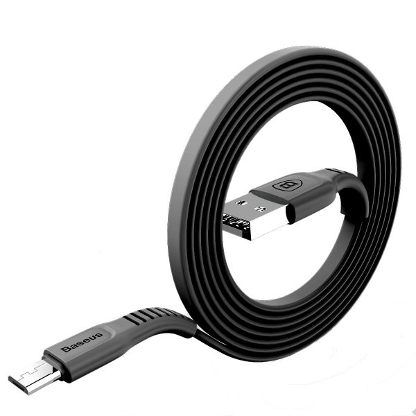 Кабель Baseus Tough Series micro-USB 1м Черный - Изображение 39304