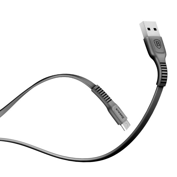 Кабель Baseus Tough Series micro-USB 1м Черный - Изображение 39312