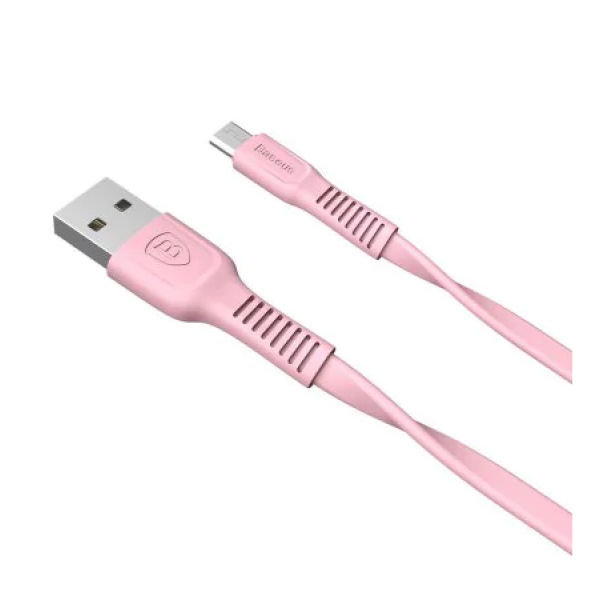 Кабель Baseus Tough Series micro-USB 1м Розовый - Изображение 39344