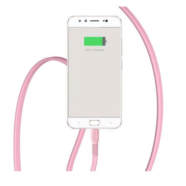 Кабель Baseus Tough Series micro-USB 1м Розовый - Изображение 39352