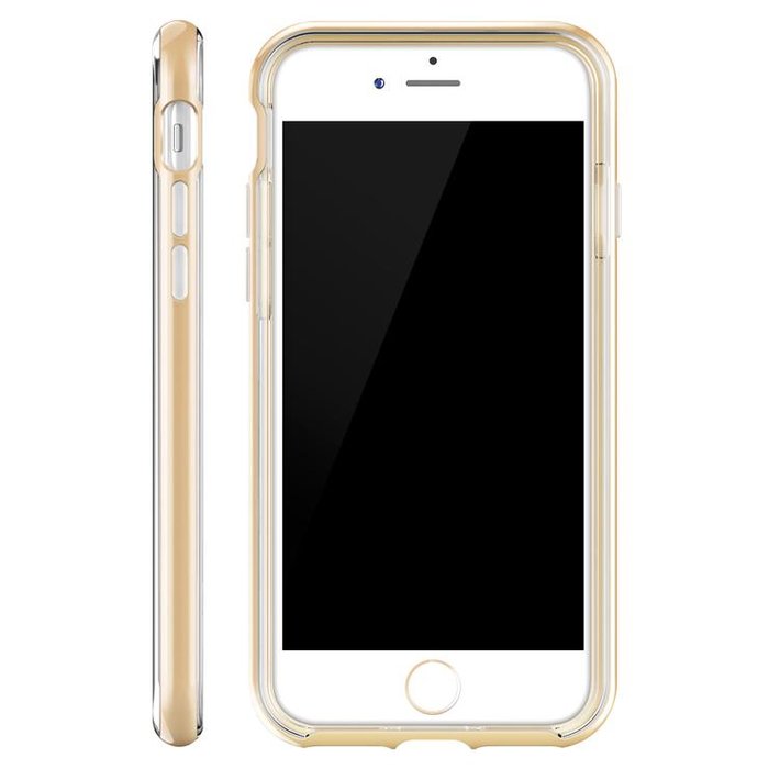 Чехол накладка VRS Design Crystal Bumper Series для iPhone 7 Золото - Изображение 40018