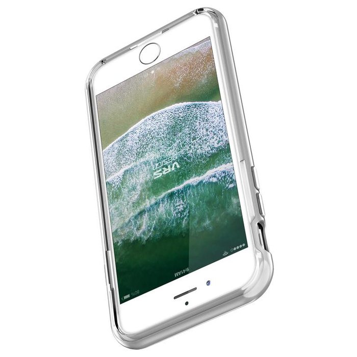 Чехол накладка VRS Design Crystal Bumper Series для iPhone 7 Серебро - Изображение 40032
