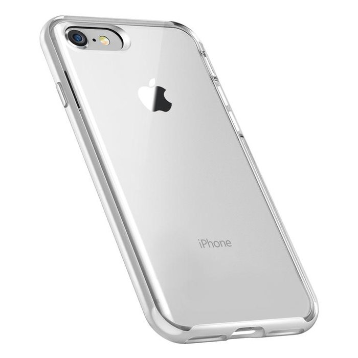 Чехол накладка VRS Design Crystal Bumper Series для iPhone 7 Серебро - Изображение 40034
