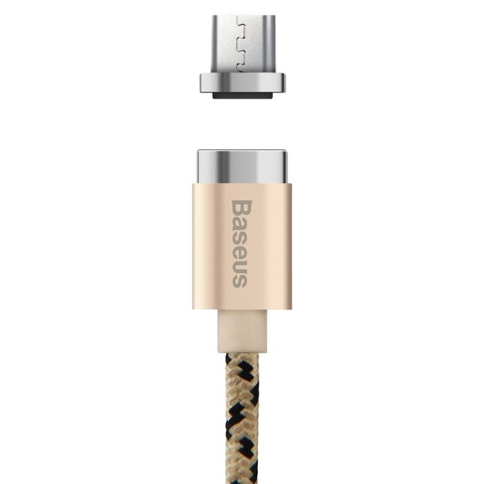 Магнитный кабель Baseus Insnap Magnetic Micro-USB 1м Золотой - Изображение 40066