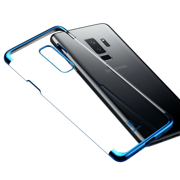 Чехол накладка Baseus Glitter для Samsung Galaxy S9 Plus Синий - Изображение 40788